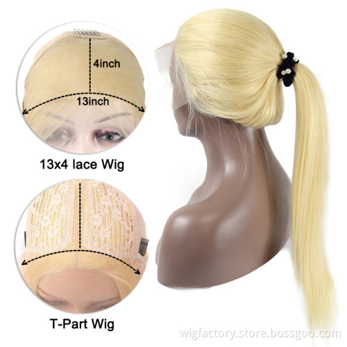 Cheap 613 human hair wig 13x4 ,straight 10a human hair full lace wig unprocessed,cuticle aligned human hair wig peru